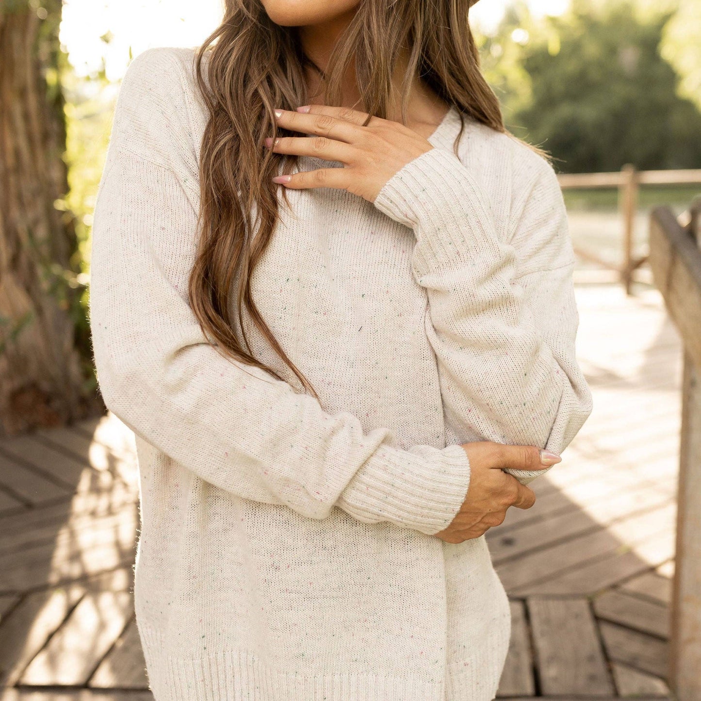 Speckled Sweater