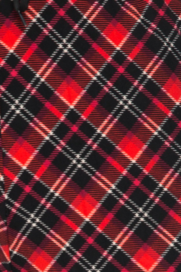 Curvy Plaid Buttery Soft Jogger