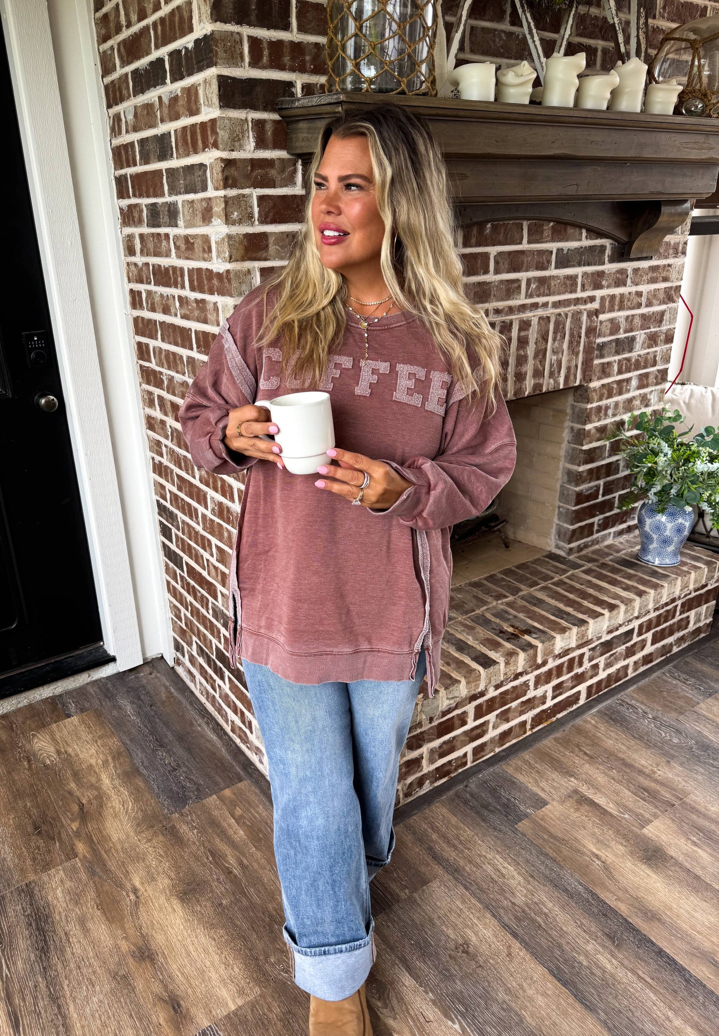 Coffee Classic Raw Sweatshirt