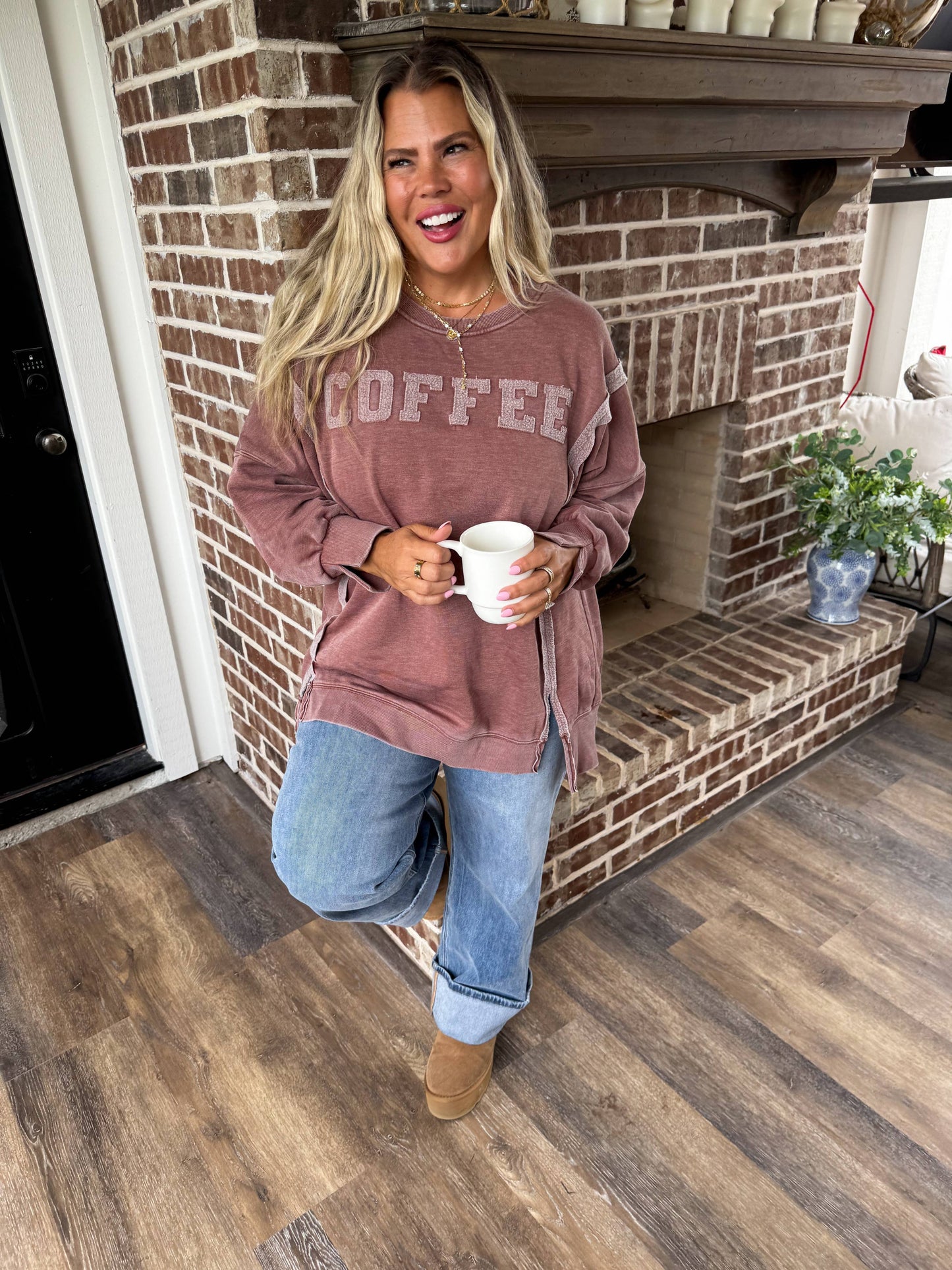 Coffee Classic Raw Sweatshirt