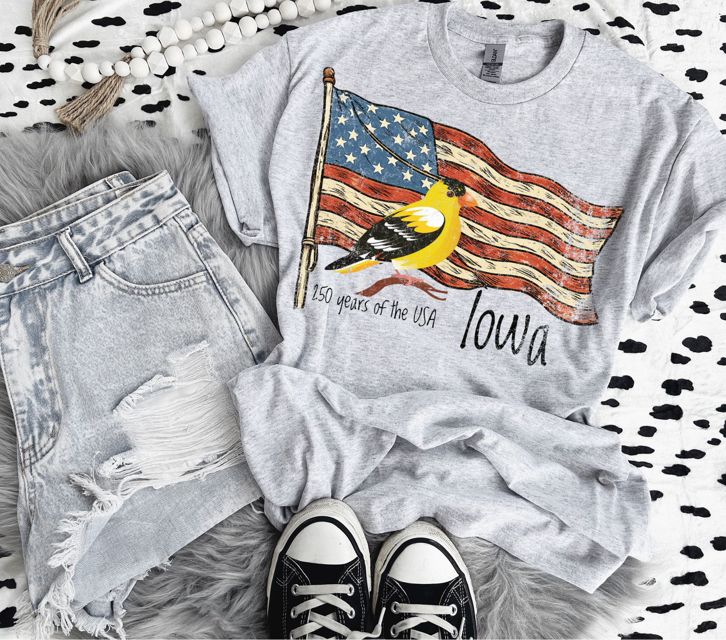 250 Years Iowa : Ash grey