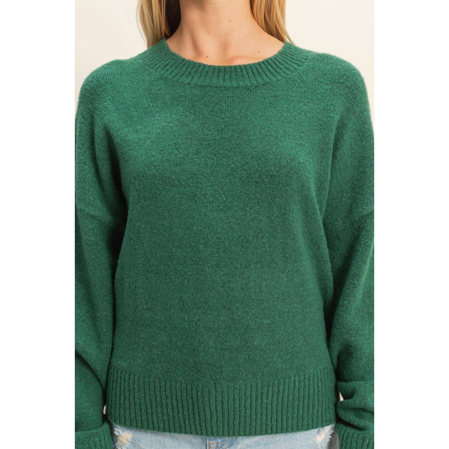 Black Crewneck Sweater