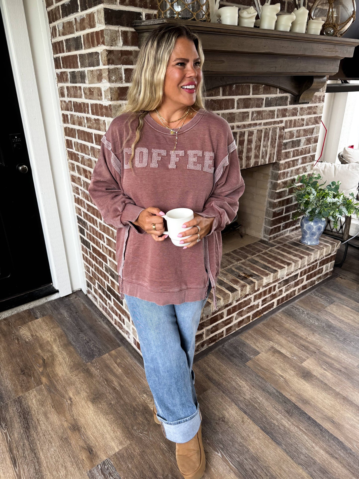 Coffee Classic Raw Sweatshirt