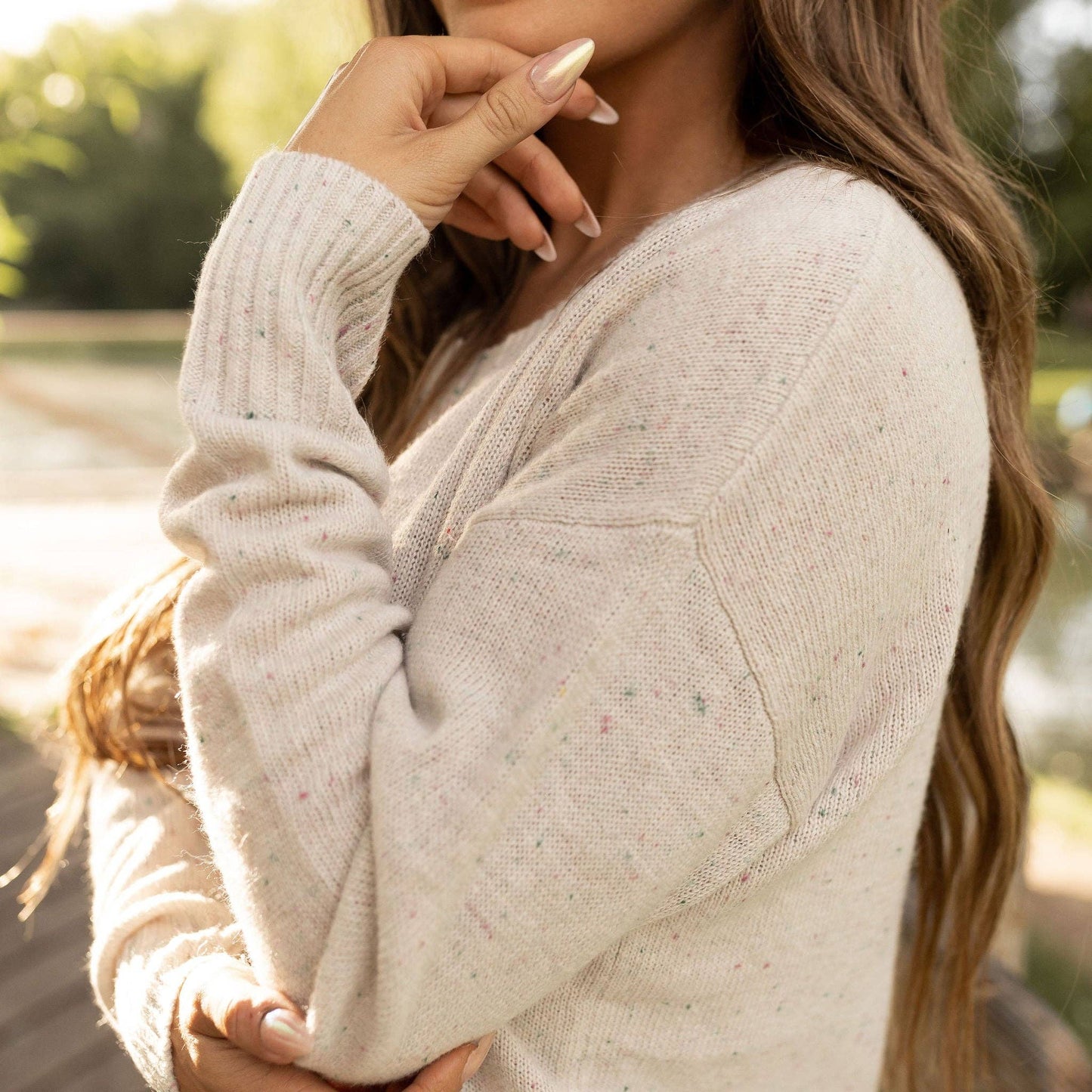 Speckled Sweater