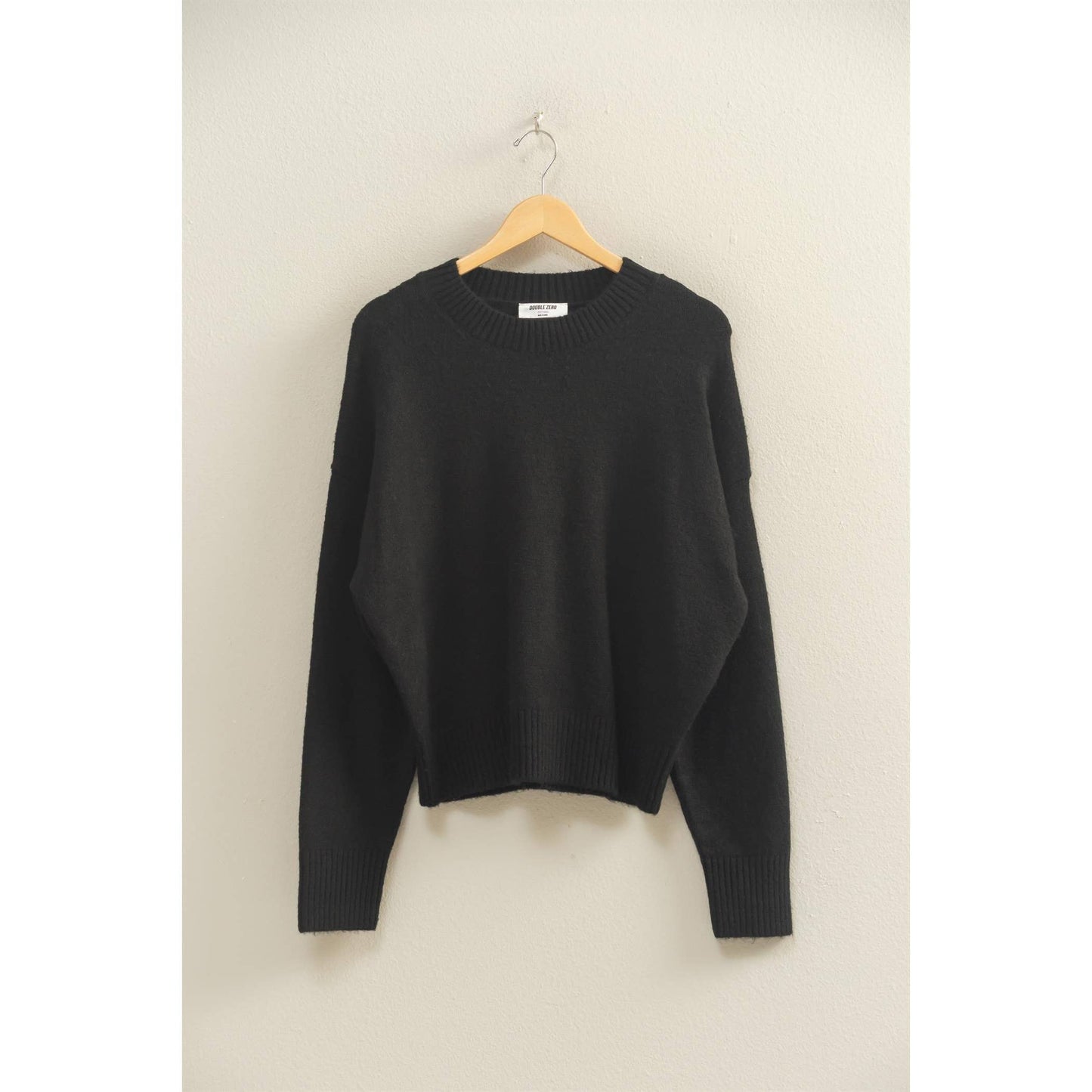 Black Crewneck Sweater