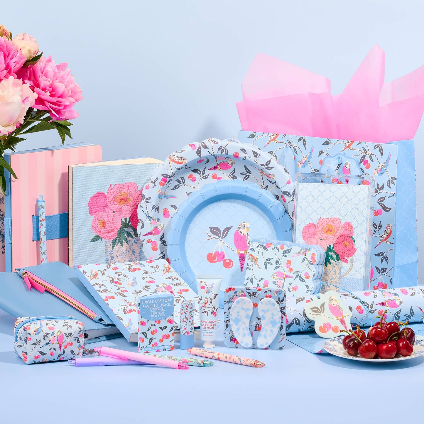 Birds in the Cherry Tree Reusable Under-Eye Patches