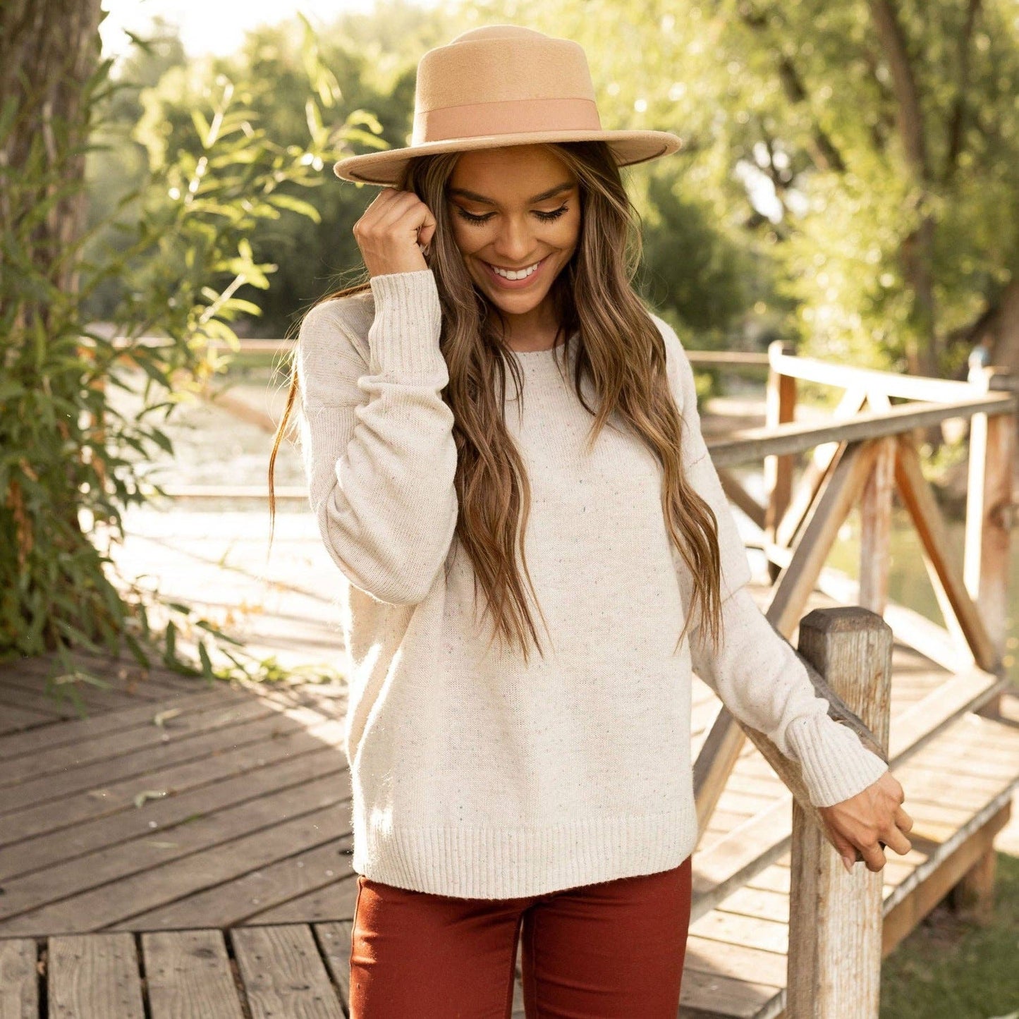 Speckled Sweater