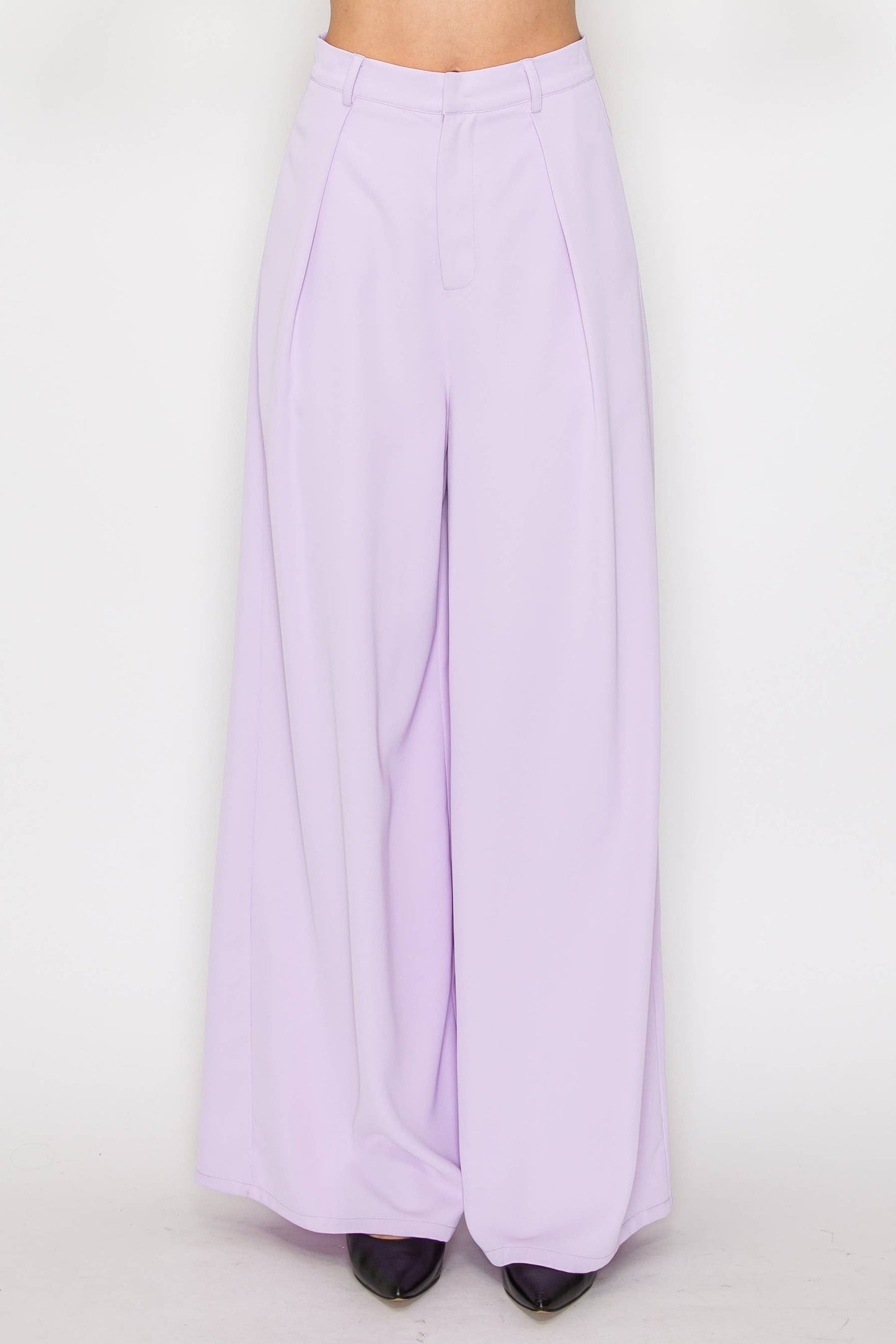 Lavender Wide Leg Trouser