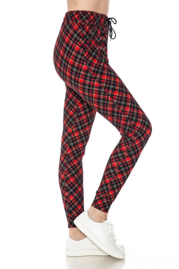 Plaid Buttery Soft Jogger