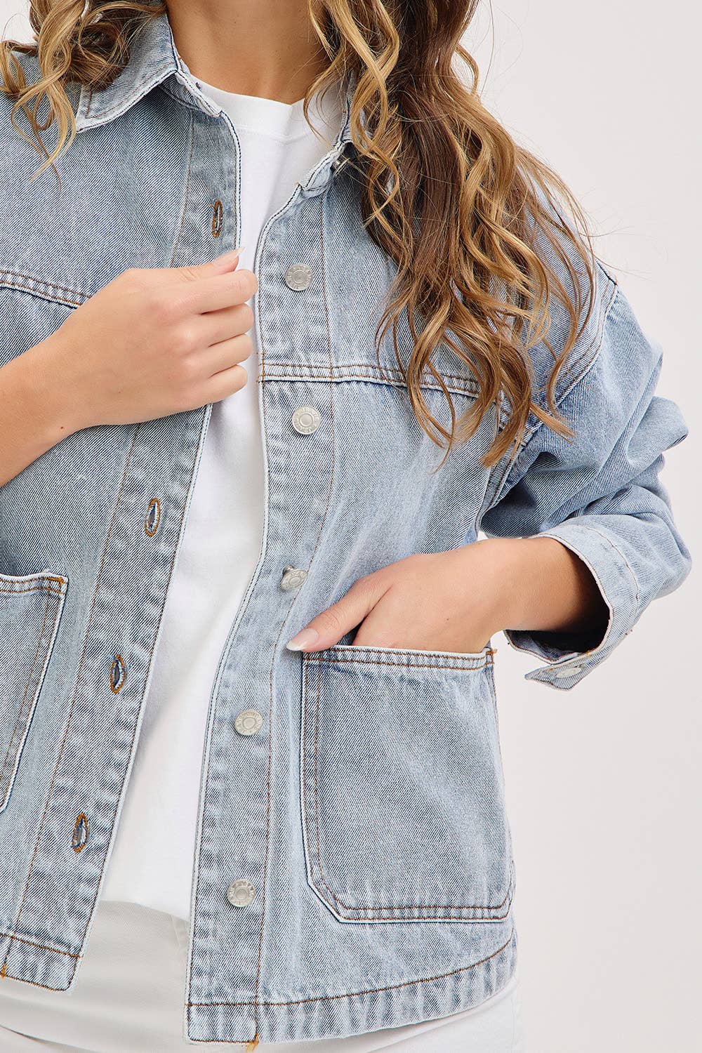 Washed Denim Jacket