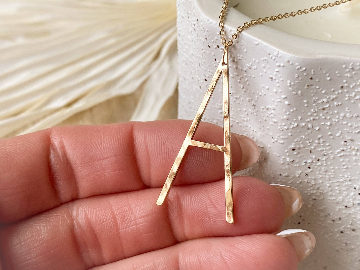 Capital Necklace: J