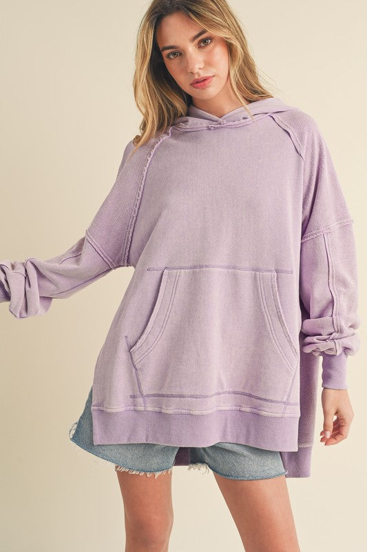 Lavender Washed Hoodie
