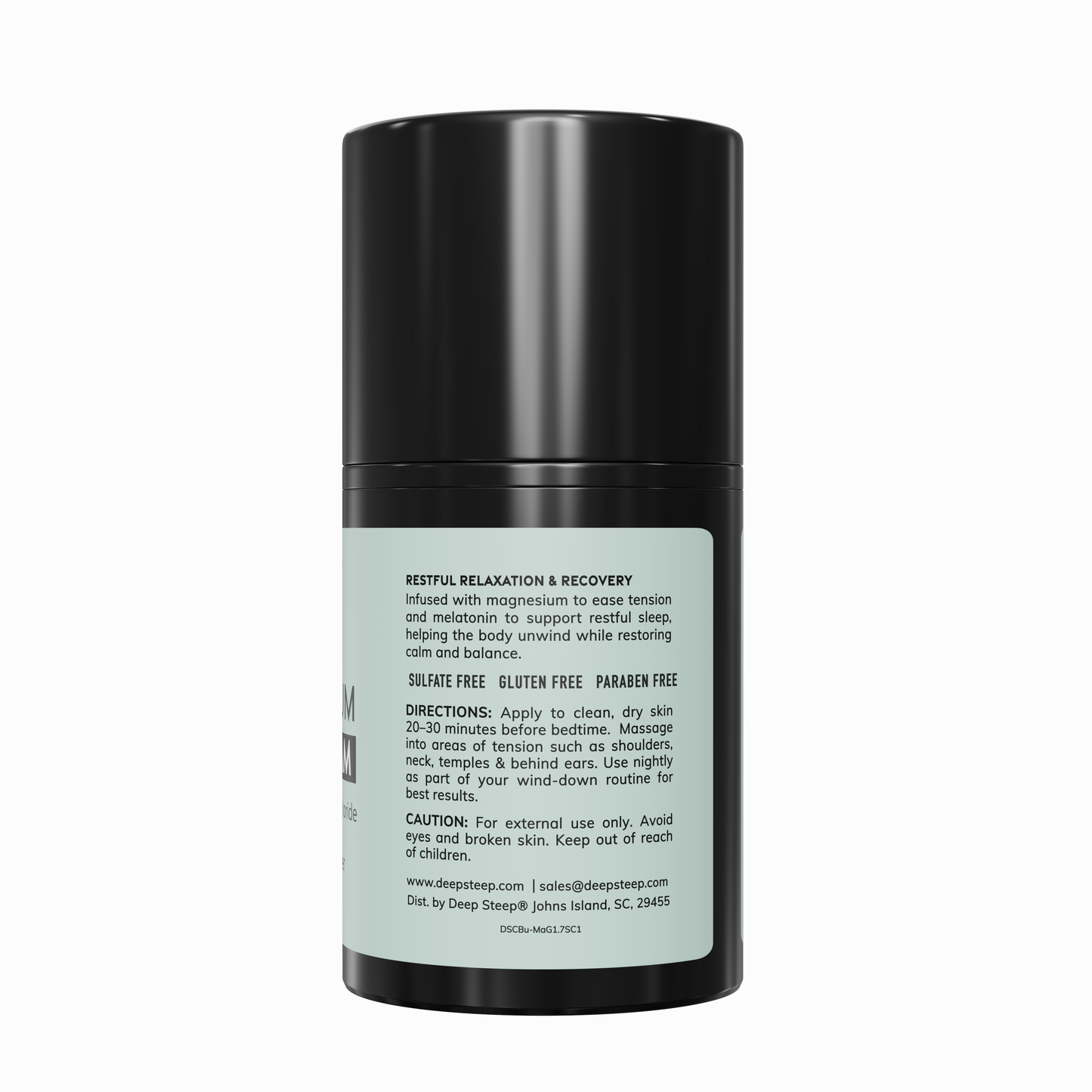 Magnesium Sleep Cream - Melatonin/Muscle Relief Lotion 1.7oz