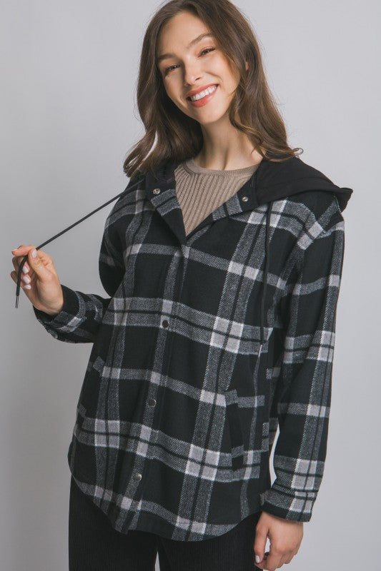 Black Plaid Flannel