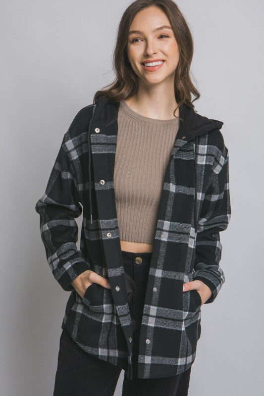 Black Plaid Flannel