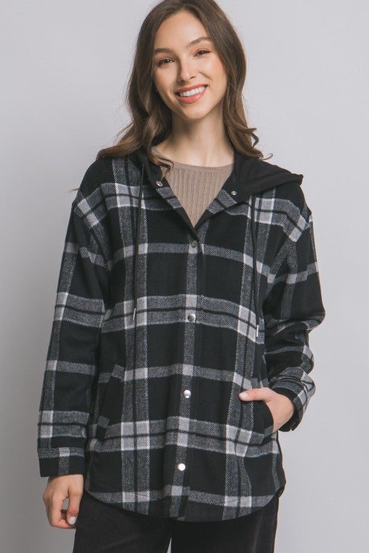 Black Plaid Flannel