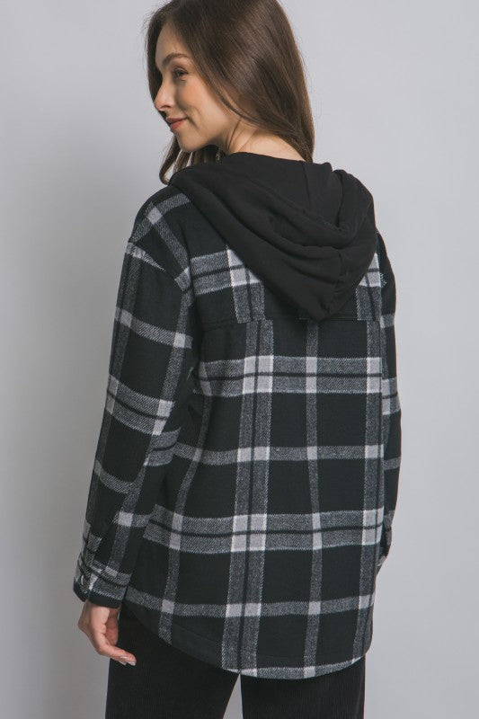 Black Plaid Flannel
