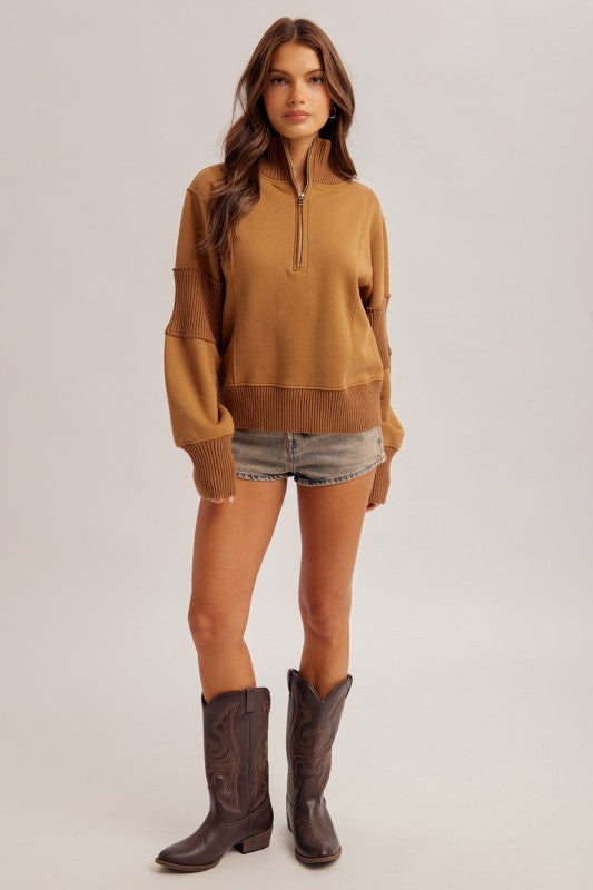 Half Zipped Pullover