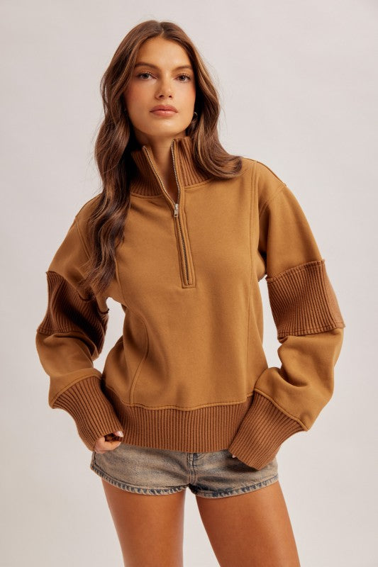 Half Zipped Pullover