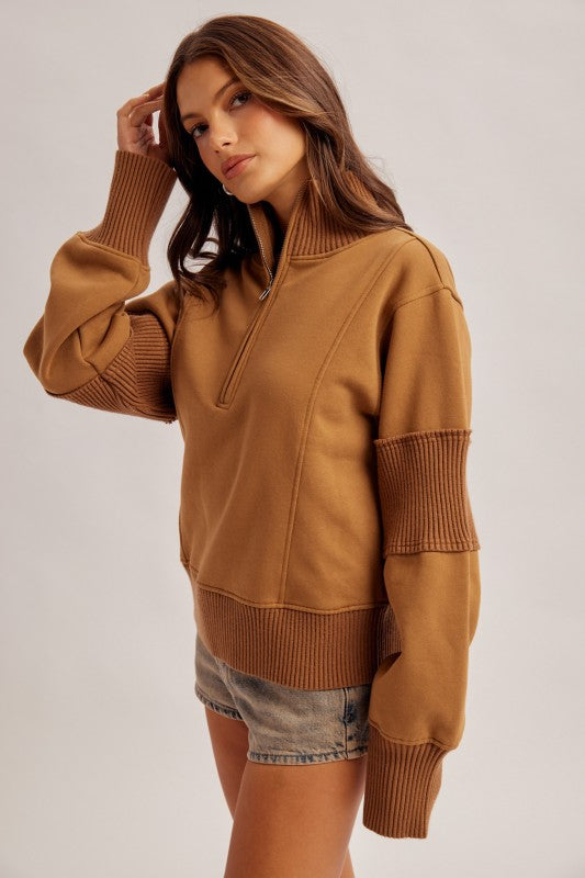 Half Zipped Pullover