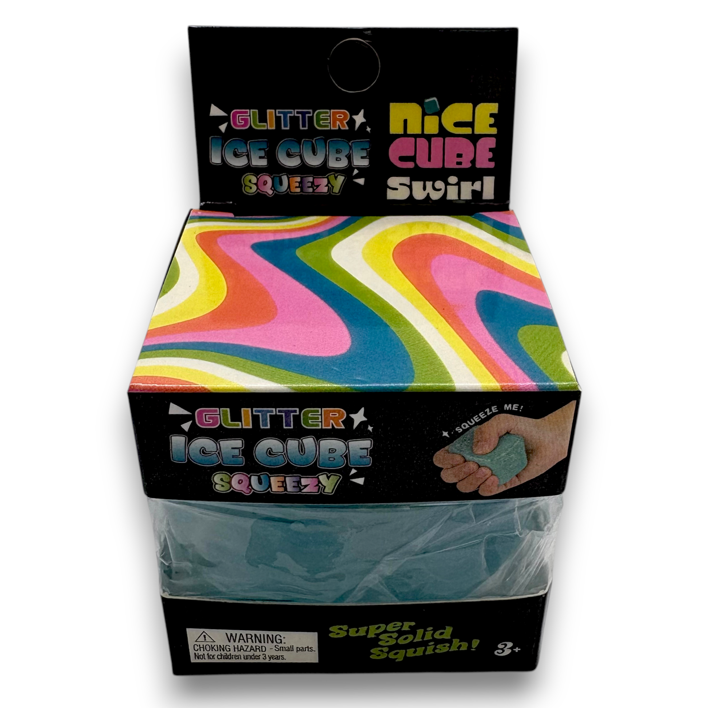 Glitter Squishy Ice Cube
