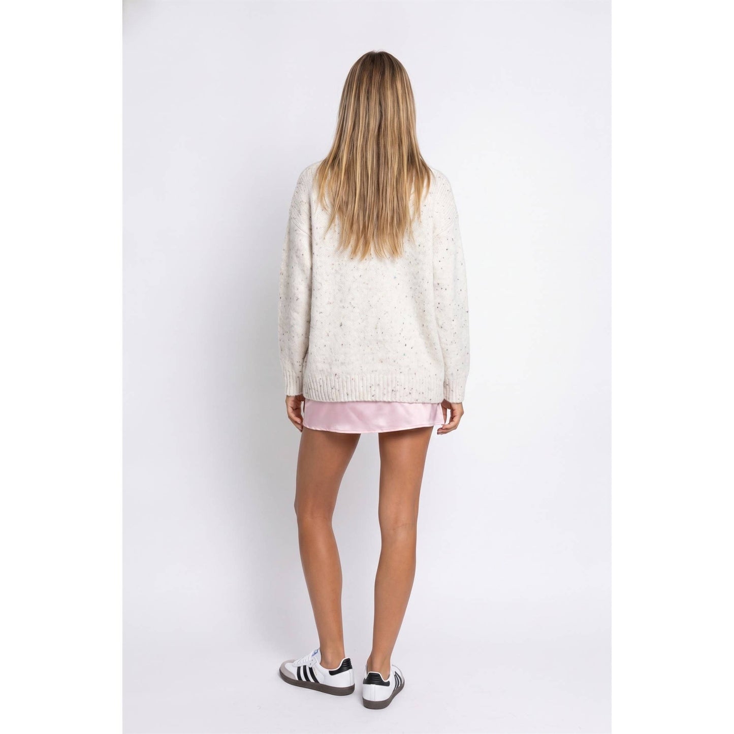 Oatmeal Confetti Cardigan