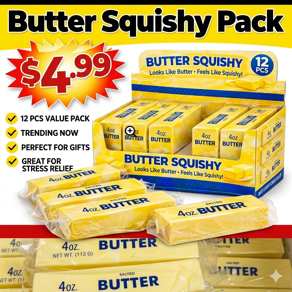 Butter Squishy – Viral “Looks Like Butter”