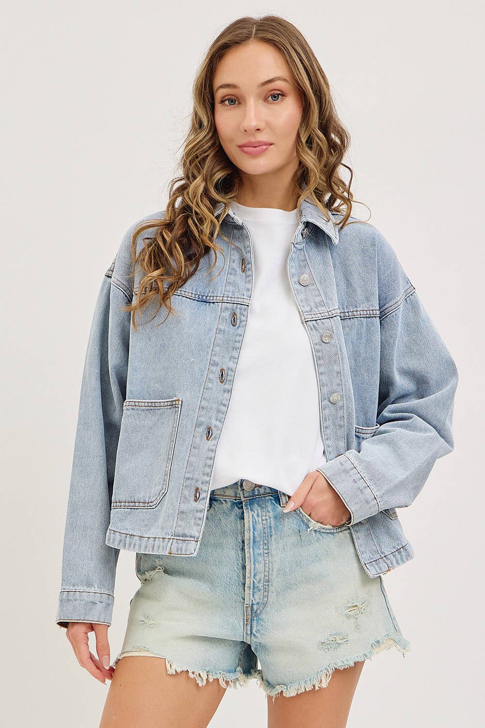 Washed Denim Jacket