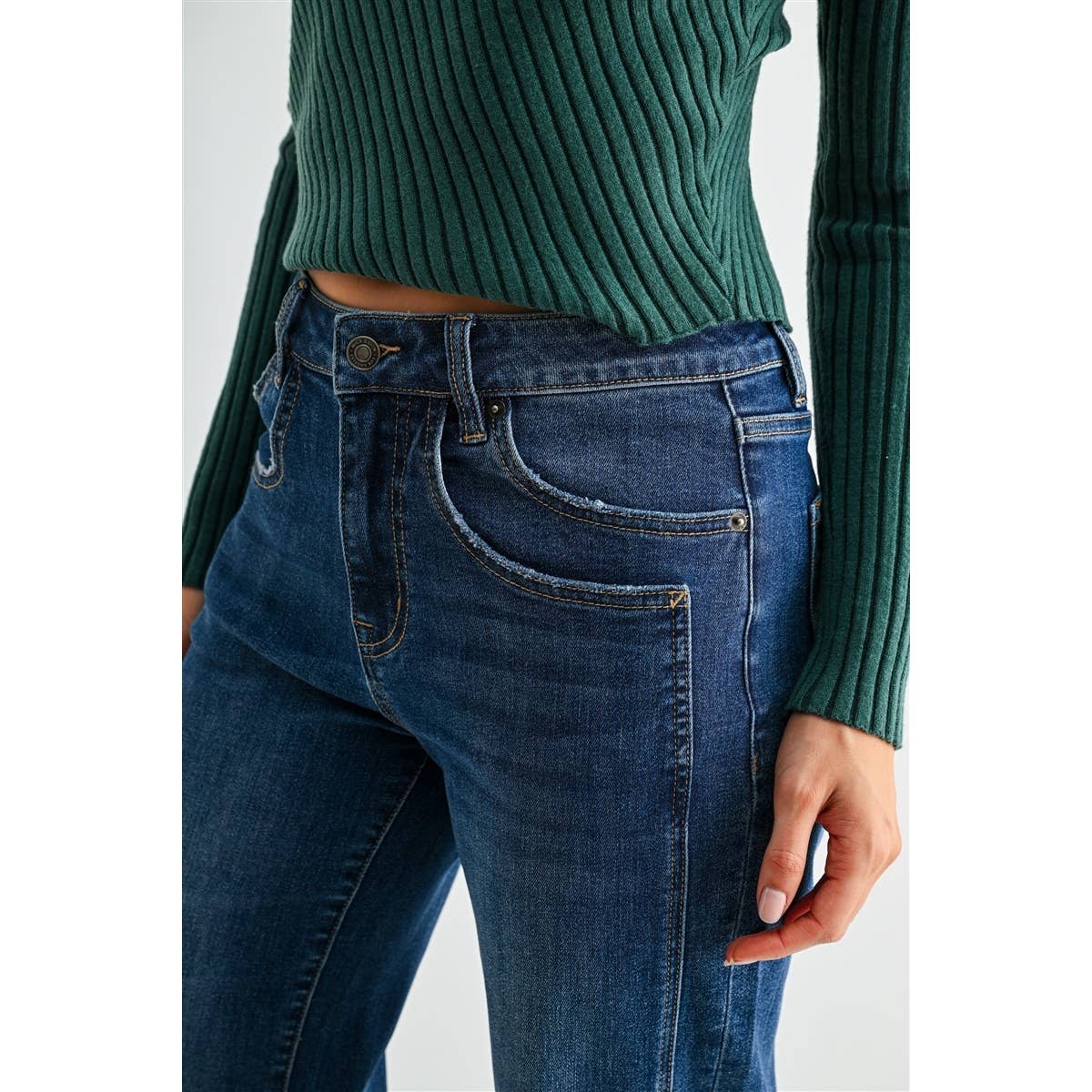 Annabelle Cuffed Denim