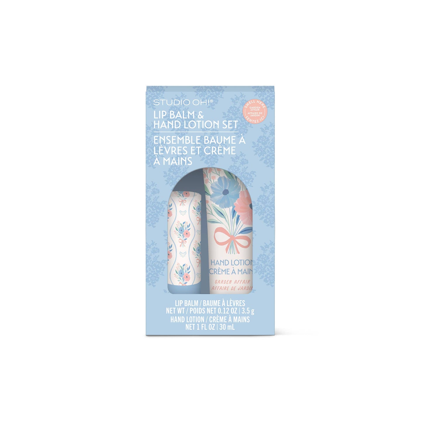 Romantic Rococo Lip Balm & Hand Lotion Set