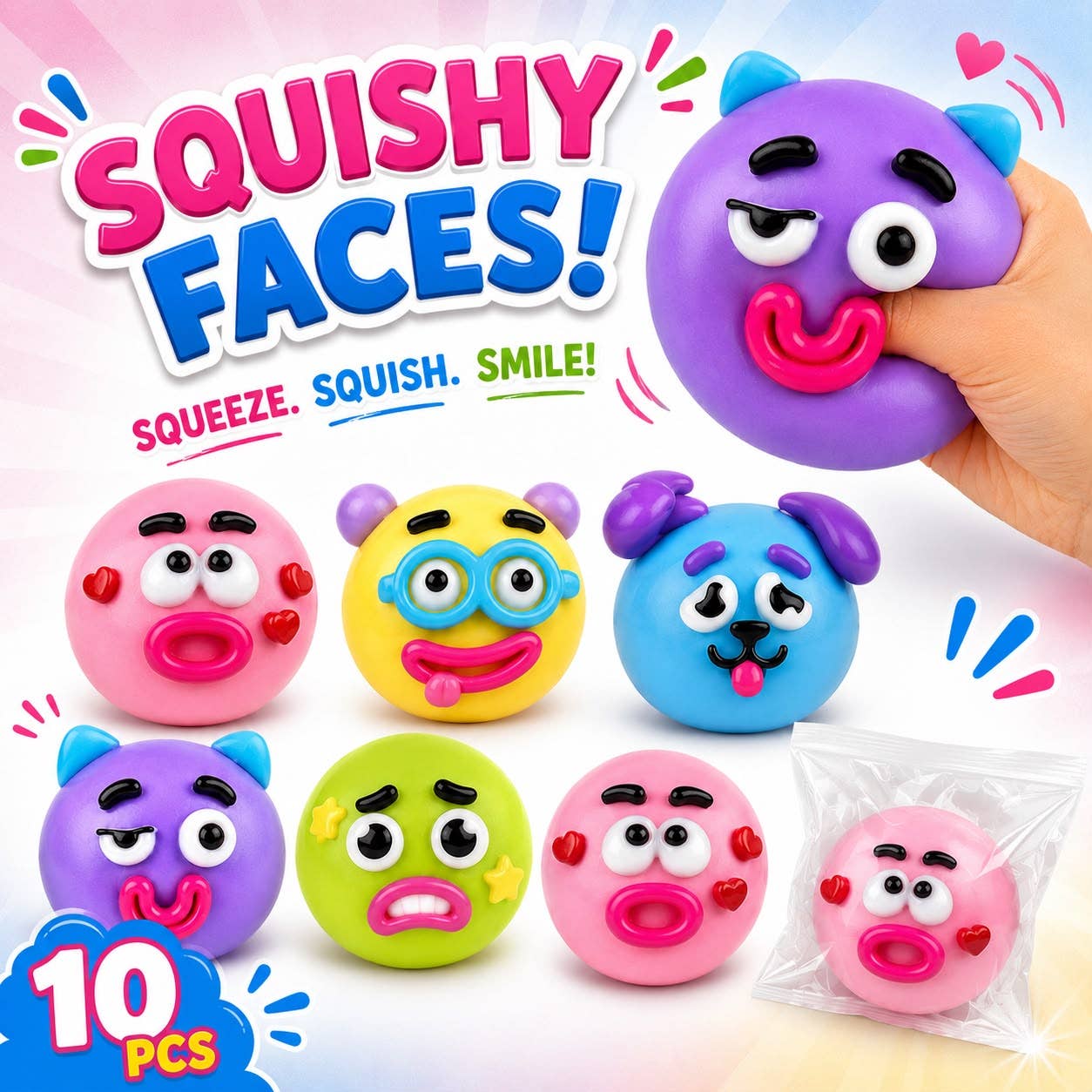 Squishy Funny Faces