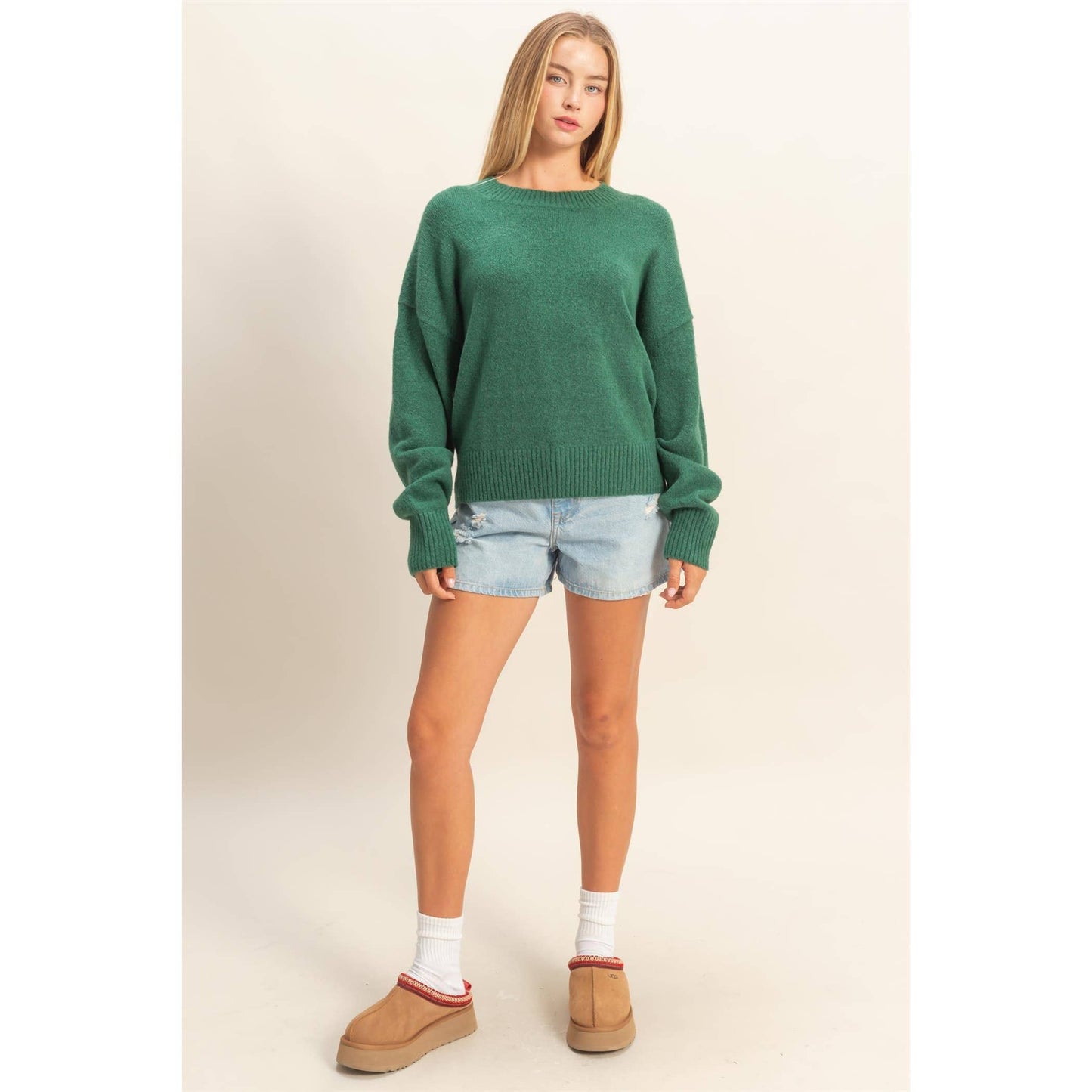 Black Crewneck Sweater