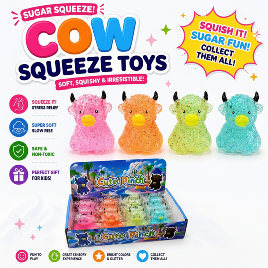 Squishy Highland Cows – Sugar Squeeze