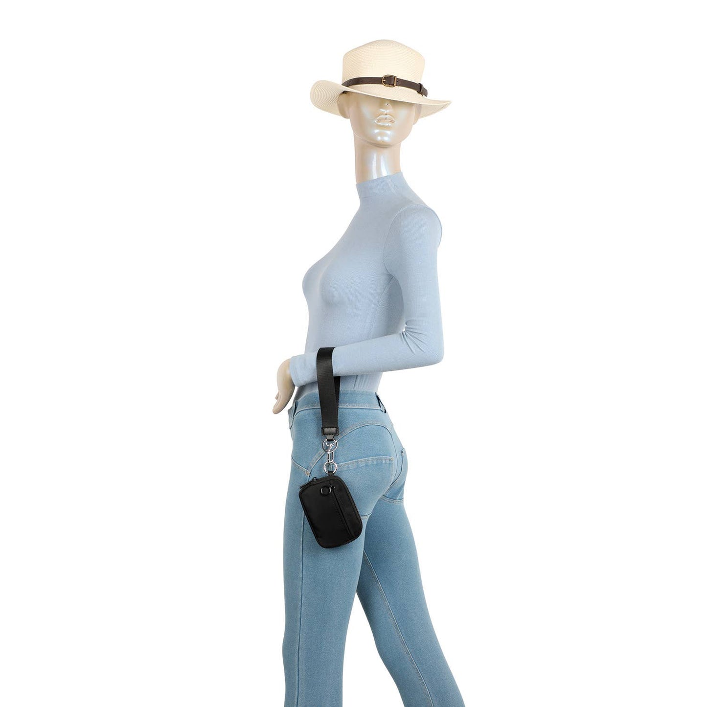 The Kenley Wristlet: Bean Green