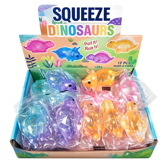 Glitter Dinosaur Squishy