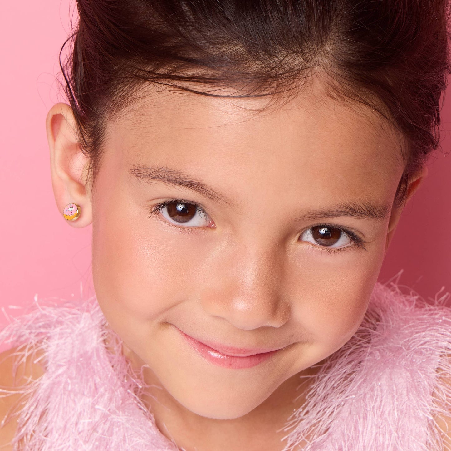 Lil J's Very Berry Donut Earrings