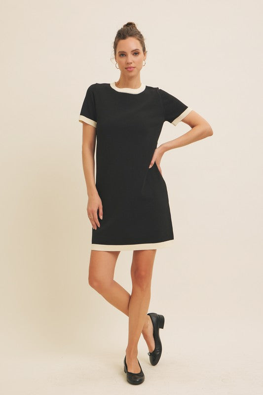 Sweater Knit Shift Dress