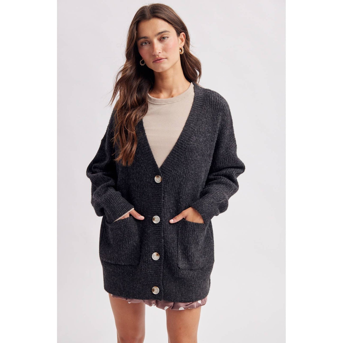 Charcoal Cardigan