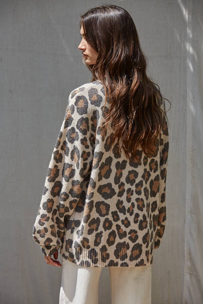 Leopard Print Sweater