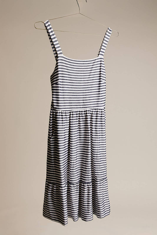 Navy Stripe Dress