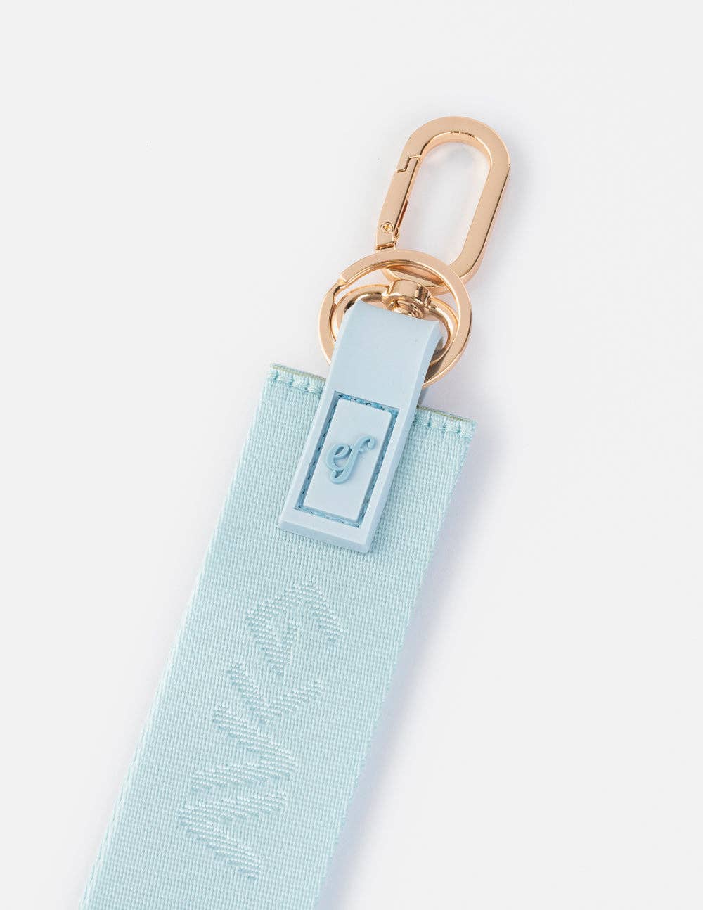 Blue Oversized Highs and Lows Keychain