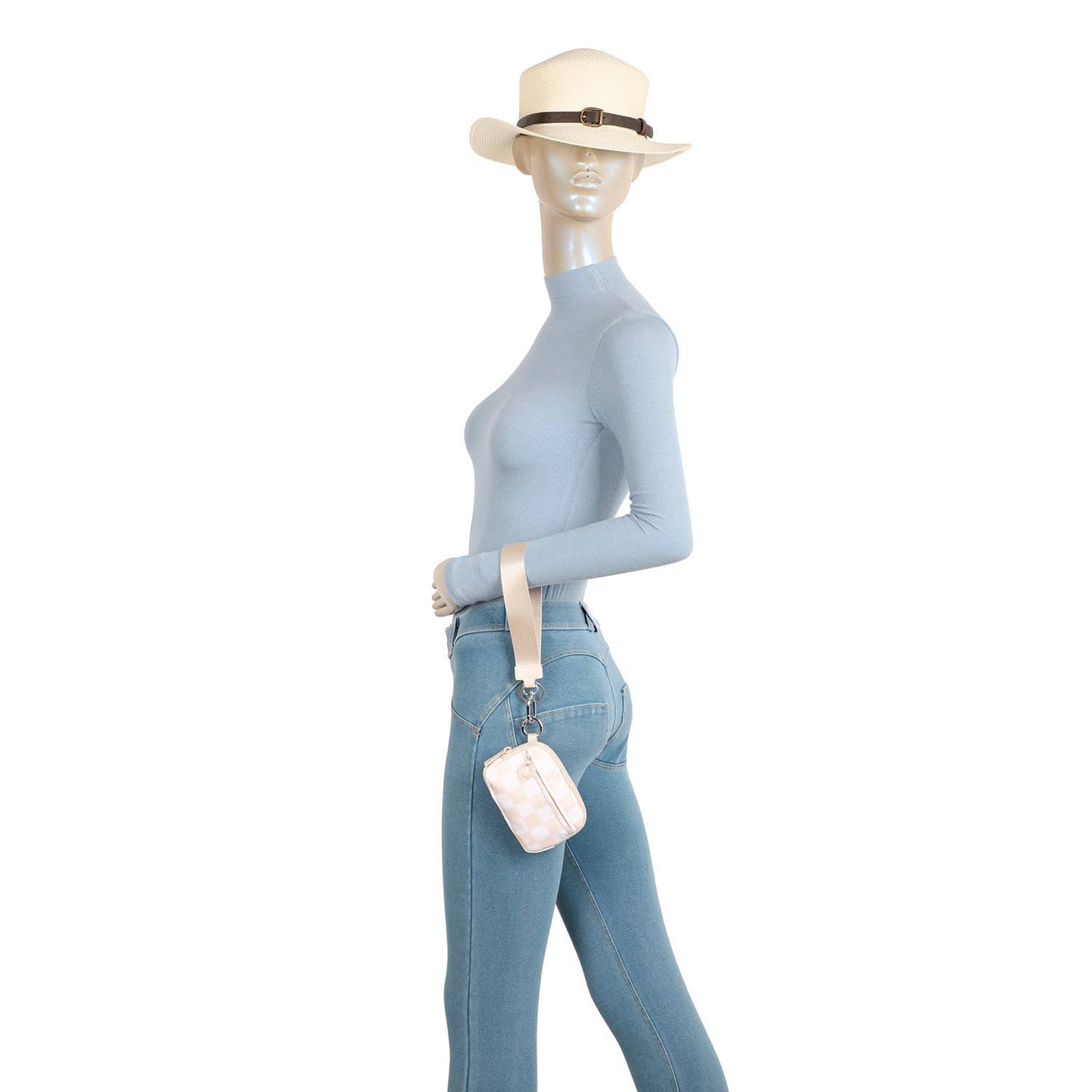 The Kenley Wristlet: Bean Green