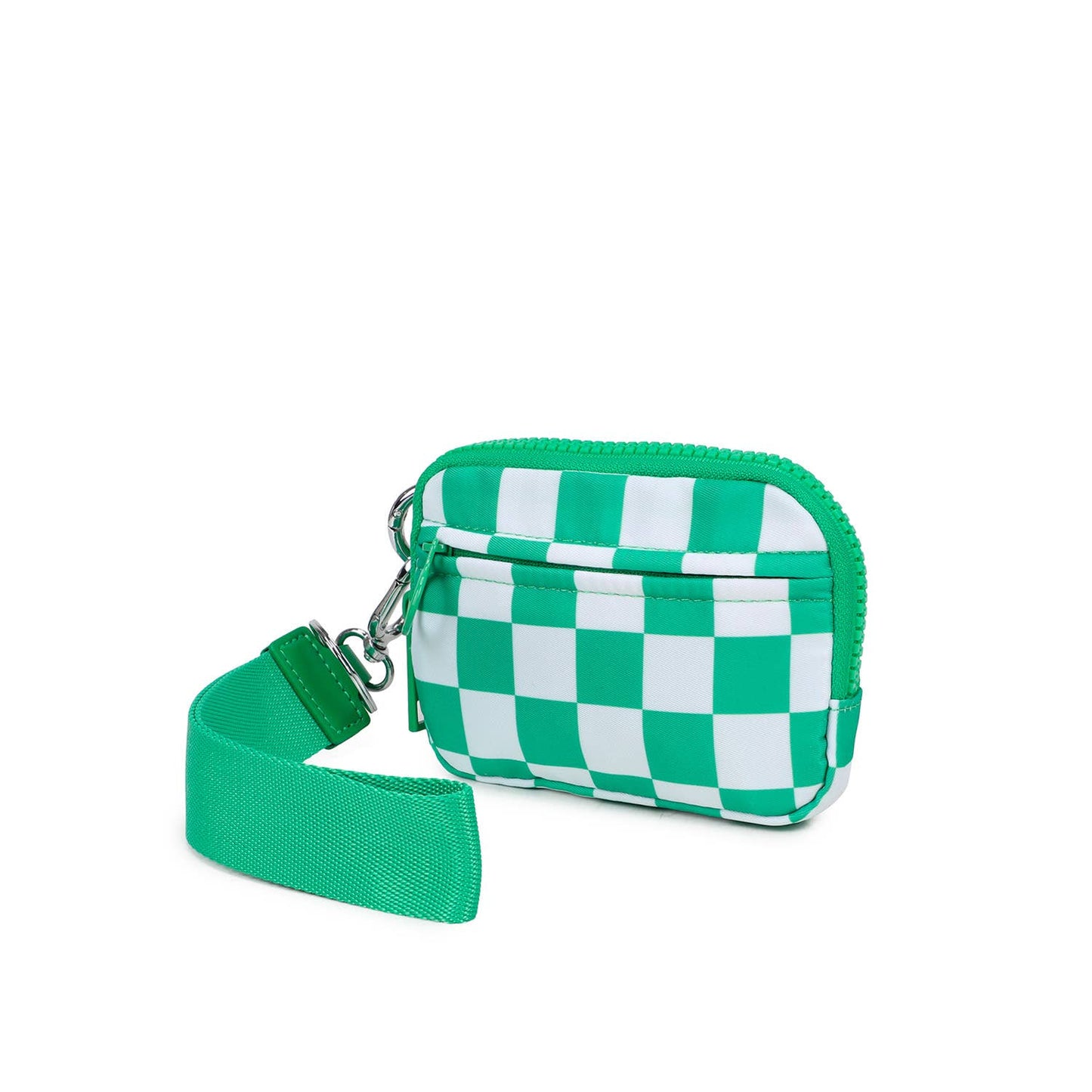 The Kenley Wristlet: Bean Green