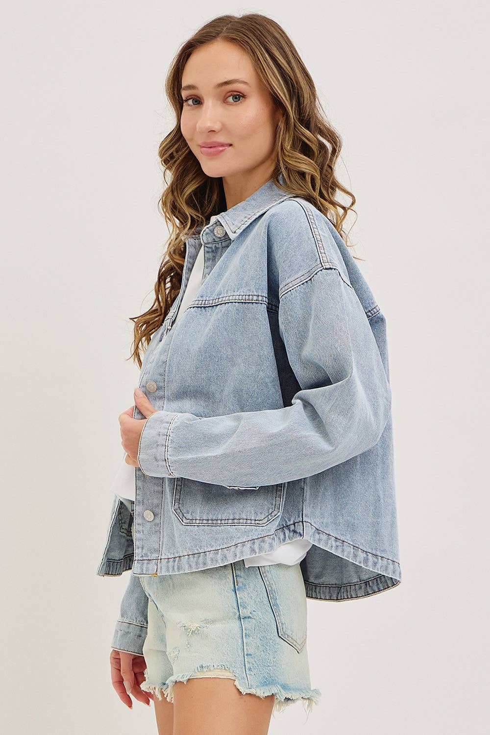 Washed Denim Jacket