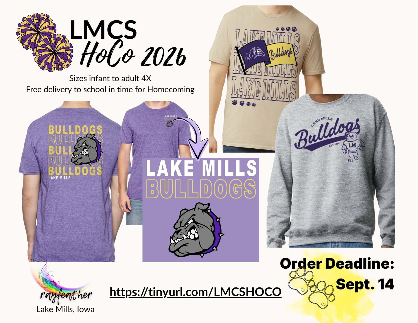 Lake Mills 2026 Homecoming Collection