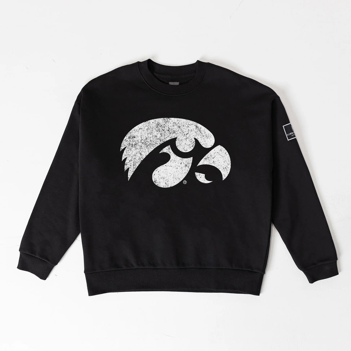 Iowa Hawkeyes Drop Shoulder Crew