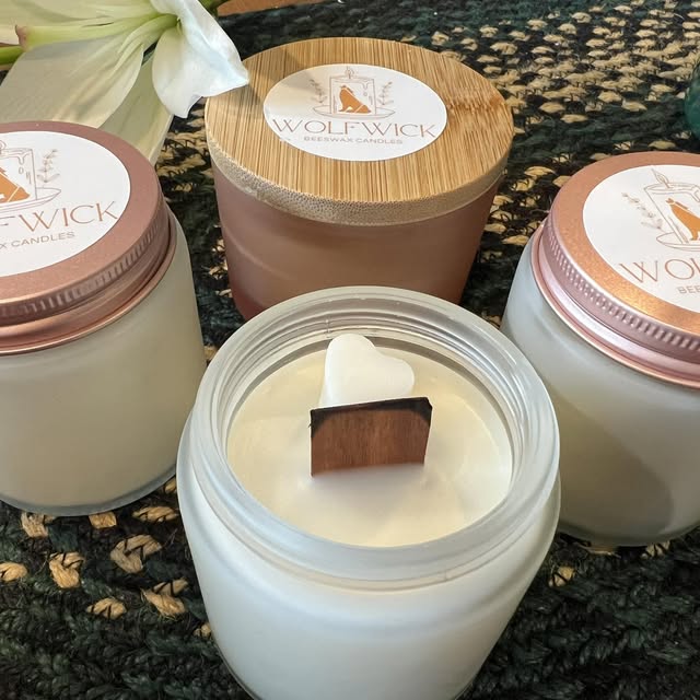 Wolfwick candles and wax melts