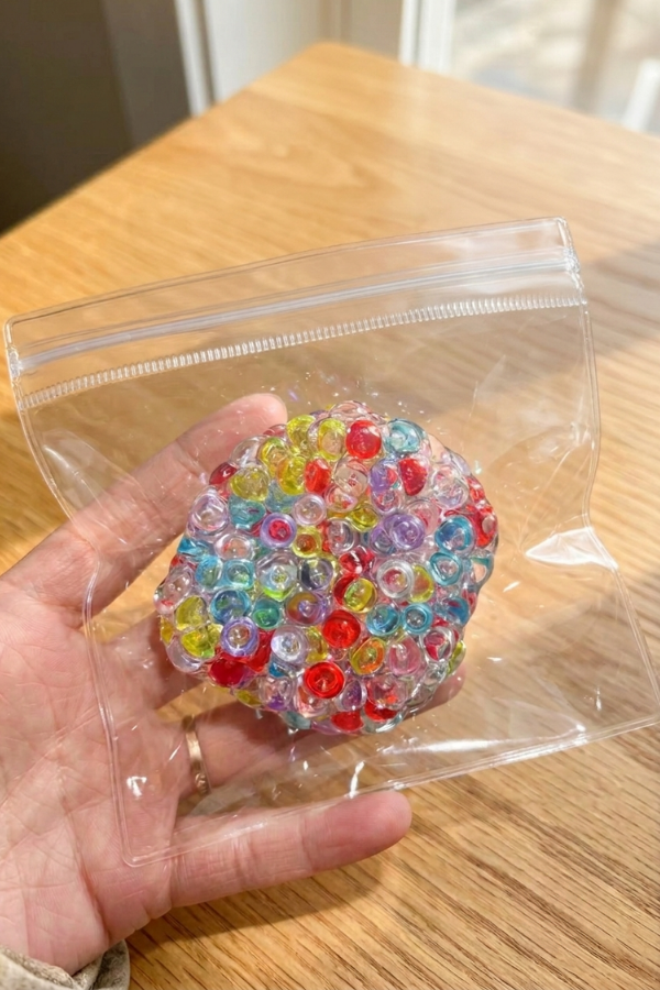 Multicolored Beads Squishy
