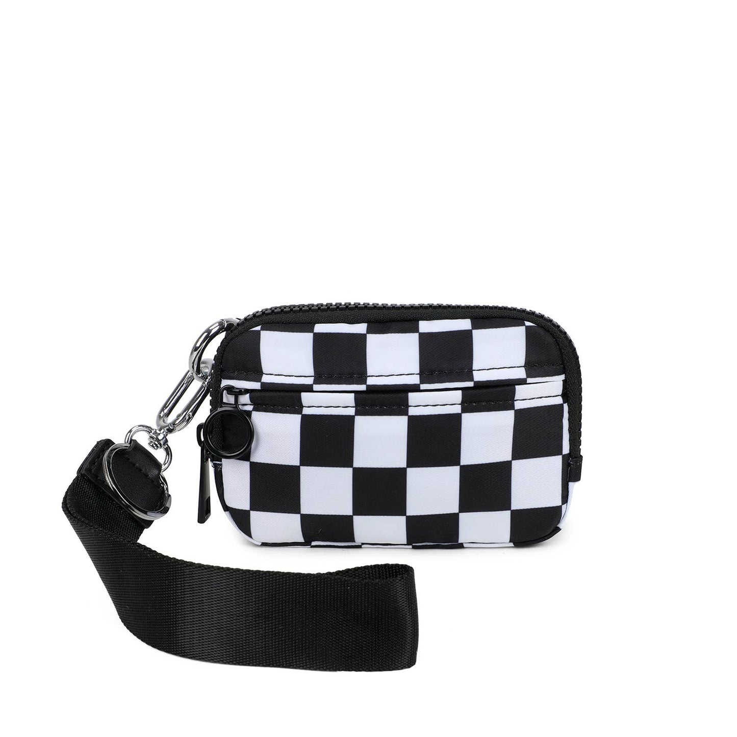 The Kenley Wristlet: Green Checker