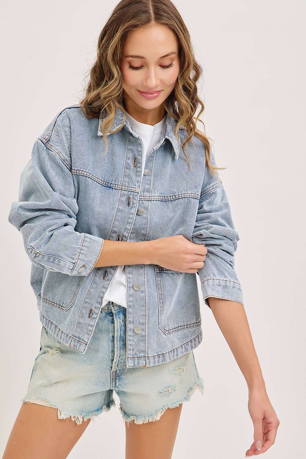 Washed Denim Jacket